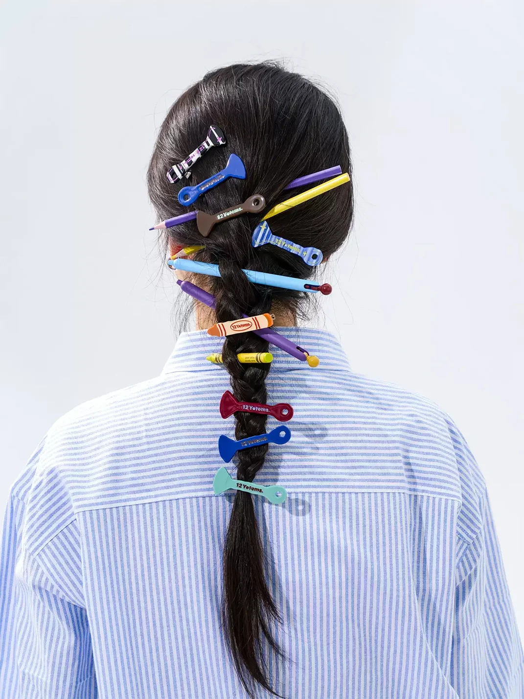 12Yotems | Stationery Series Hair Clips