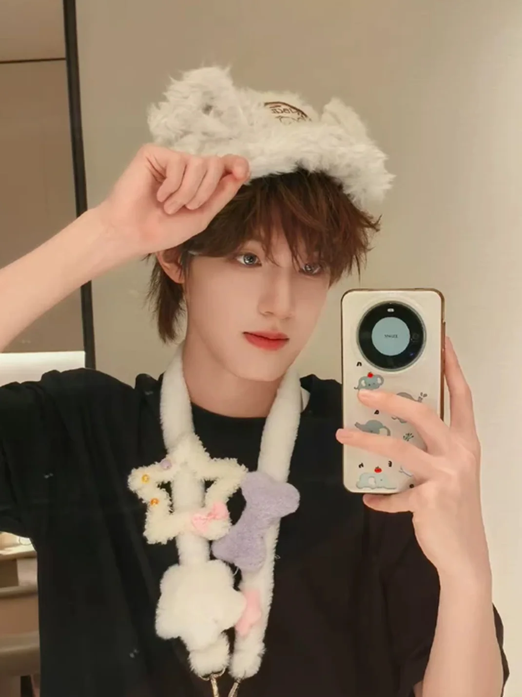 TWINBUTA | Plush Ear Baseball Cap
