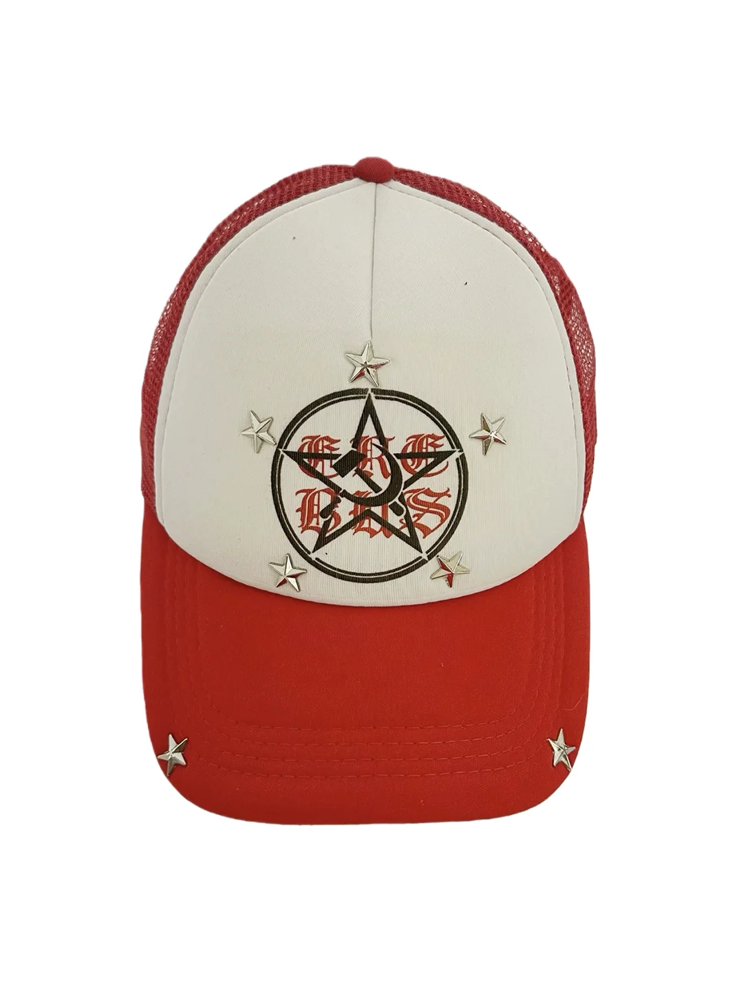 FromTheErebus | Iron Star Studded Trucker Cap
