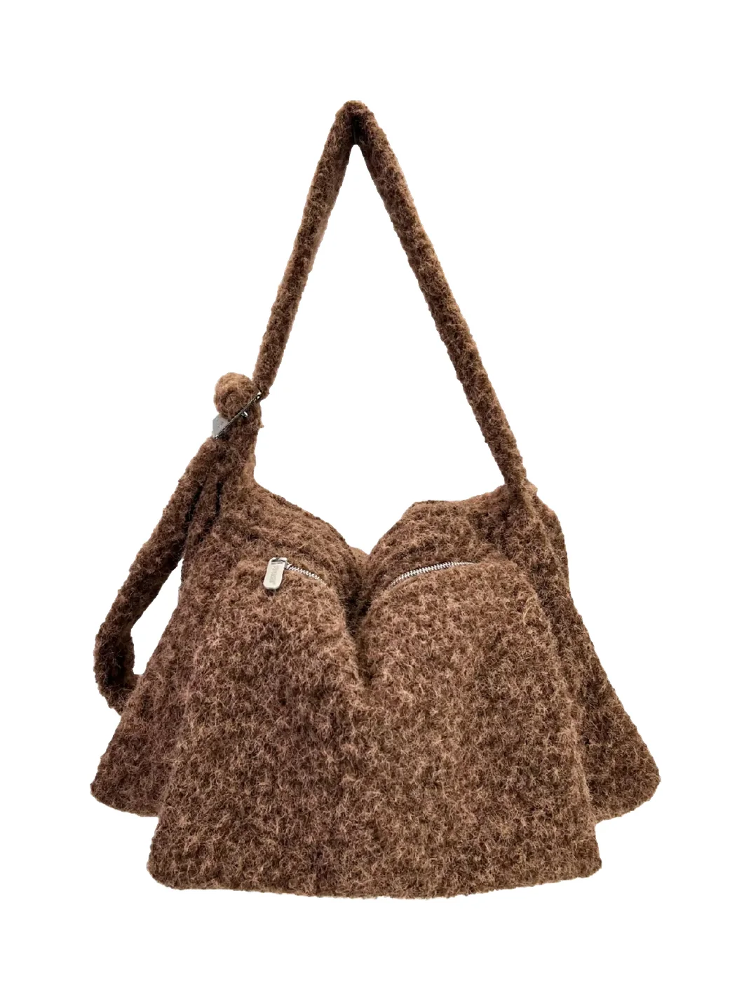 SpicyCapSoul | Foldover Plush Shoulder Crossbody Bag