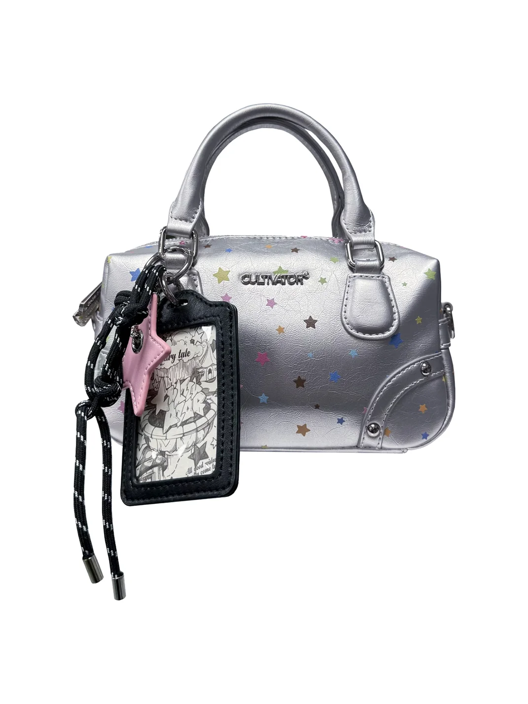 CULTIVATOR | Star Print Mini Boston Crossbody Bag