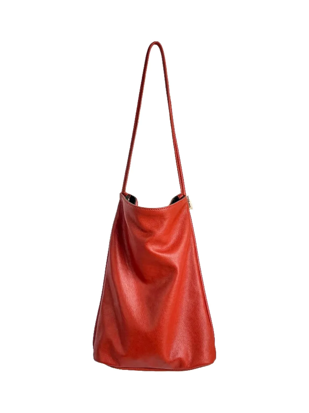 SpicyCapSoul | Minimalist Vegetable-Tanned Sheepskin Shoulder Bag