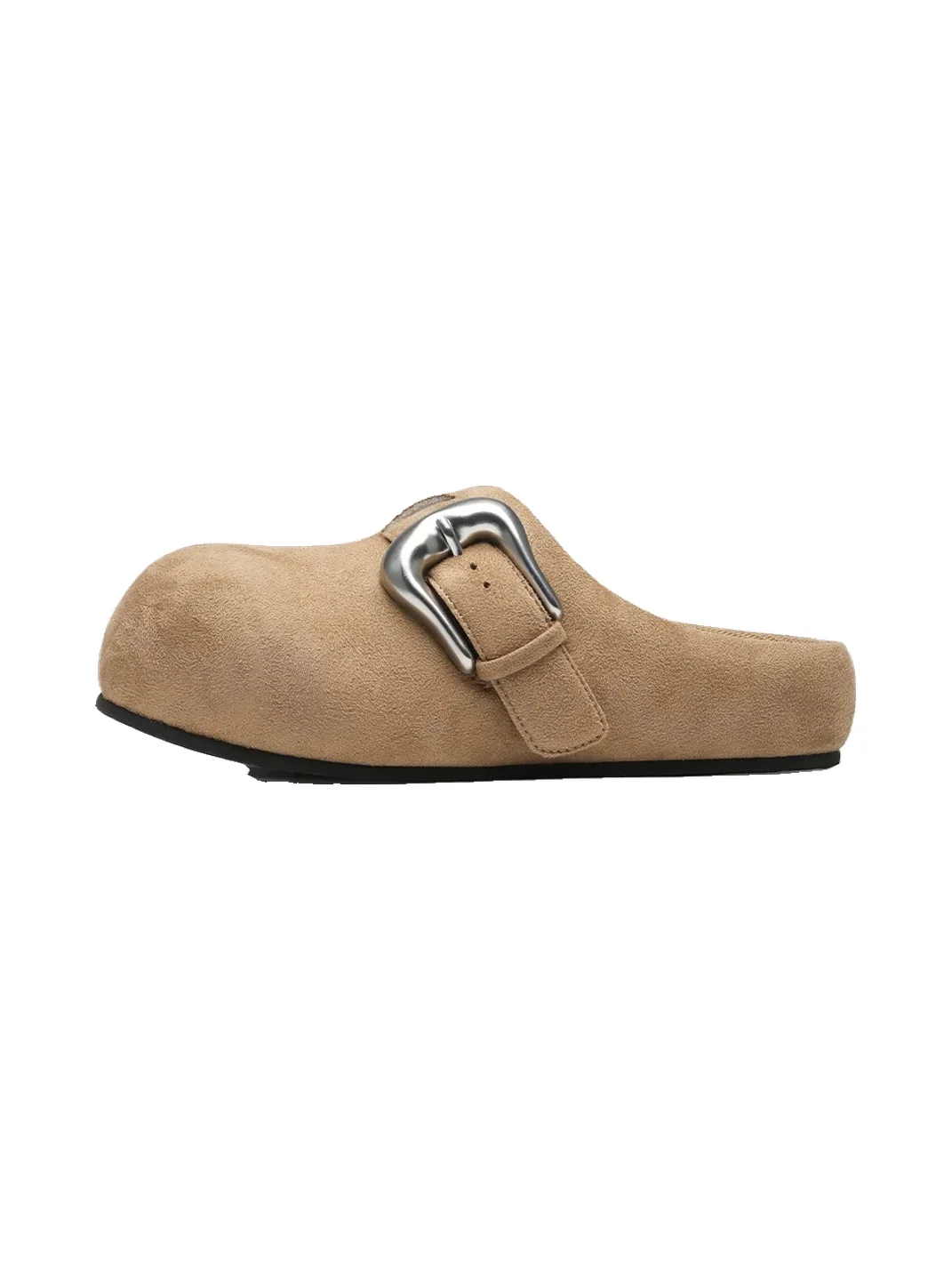 BBIMP | Closed-Toe Buckle Mule Slippers