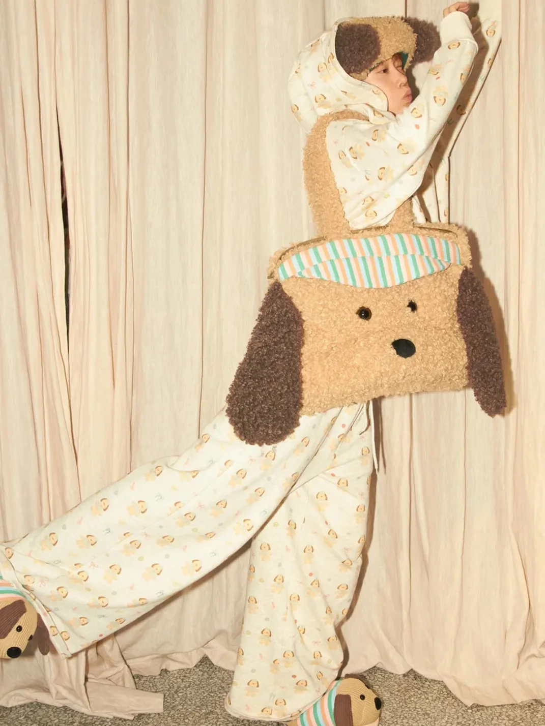 OhTODOG | Large Plush Dog-Shaped Tote Bag
