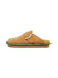BBIMP | Burger Closed-Toe Platform Slippers
