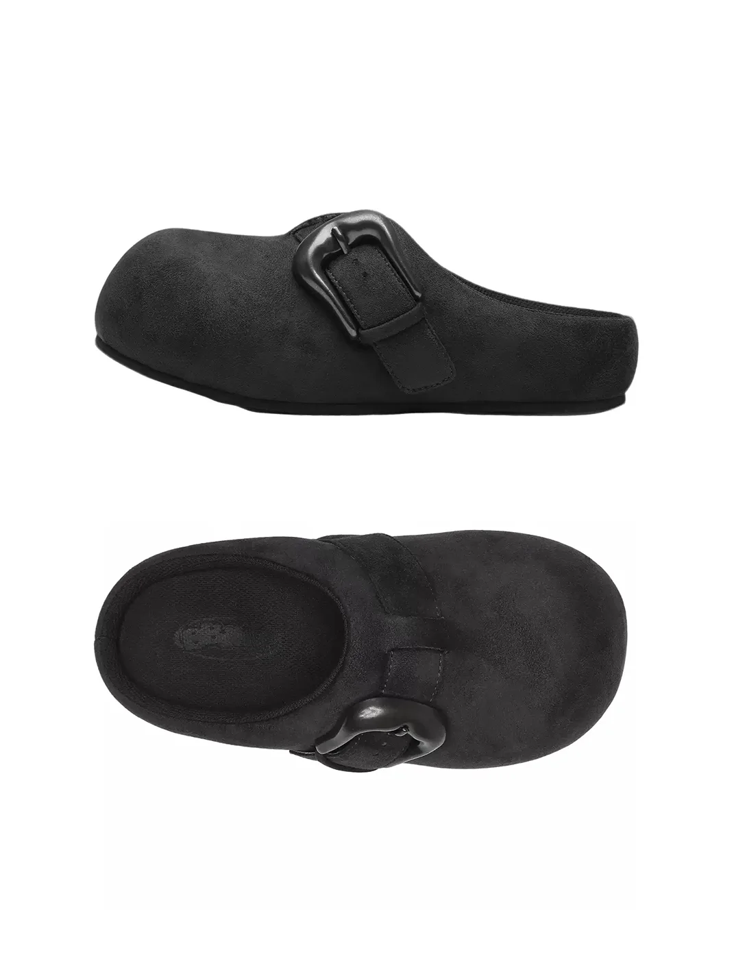 BBIMP | Closed-Toe Buckle Mule Slippers