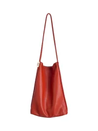 SpicyCapSoul | Minimalist Vegetable-Tanned Sheepskin Shoulder Bag