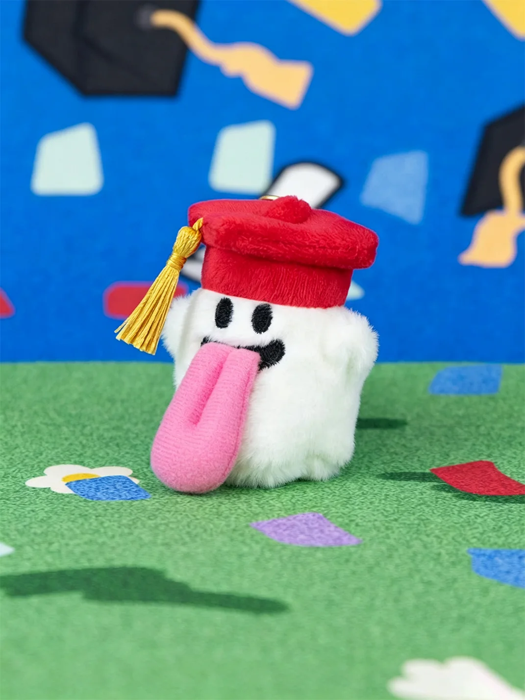 GRAF | Graduation Cap Ghost Plush Bag Charm