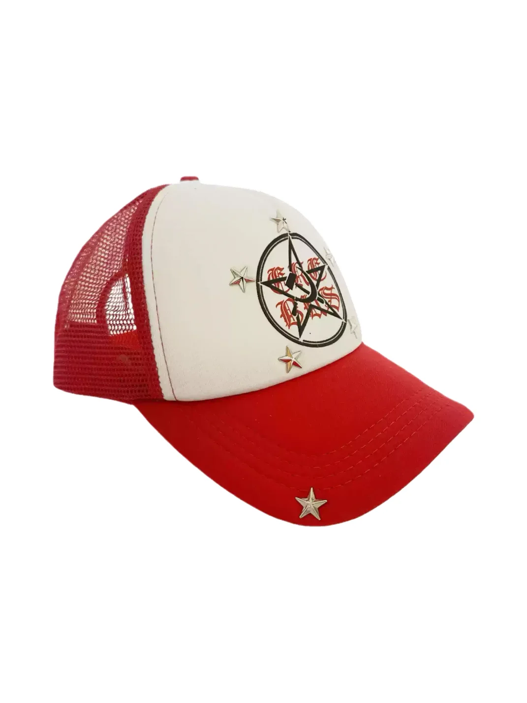 FromTheErebus | Iron Star Studded Trucker Cap