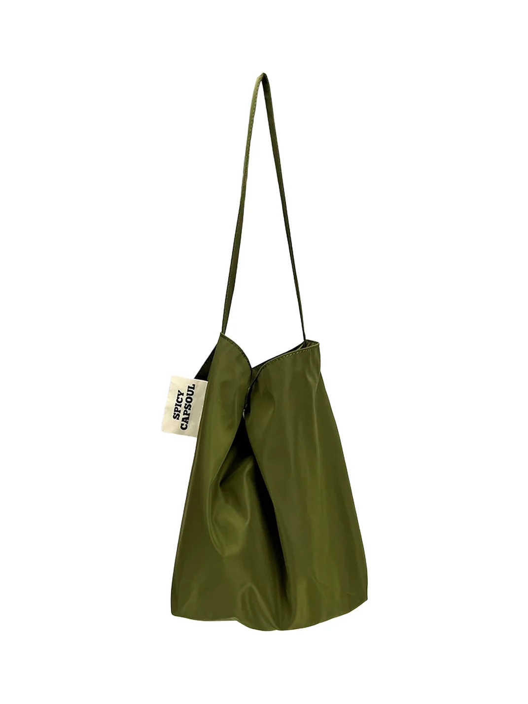 SpicyCapSoul | Minimalist Large Capacity Slouchy Shoulder Tote Bag