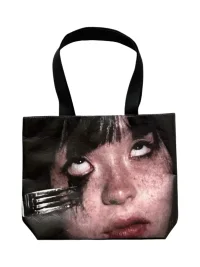 FromTheErebus | Portrait Print Waterproof Tote Bag