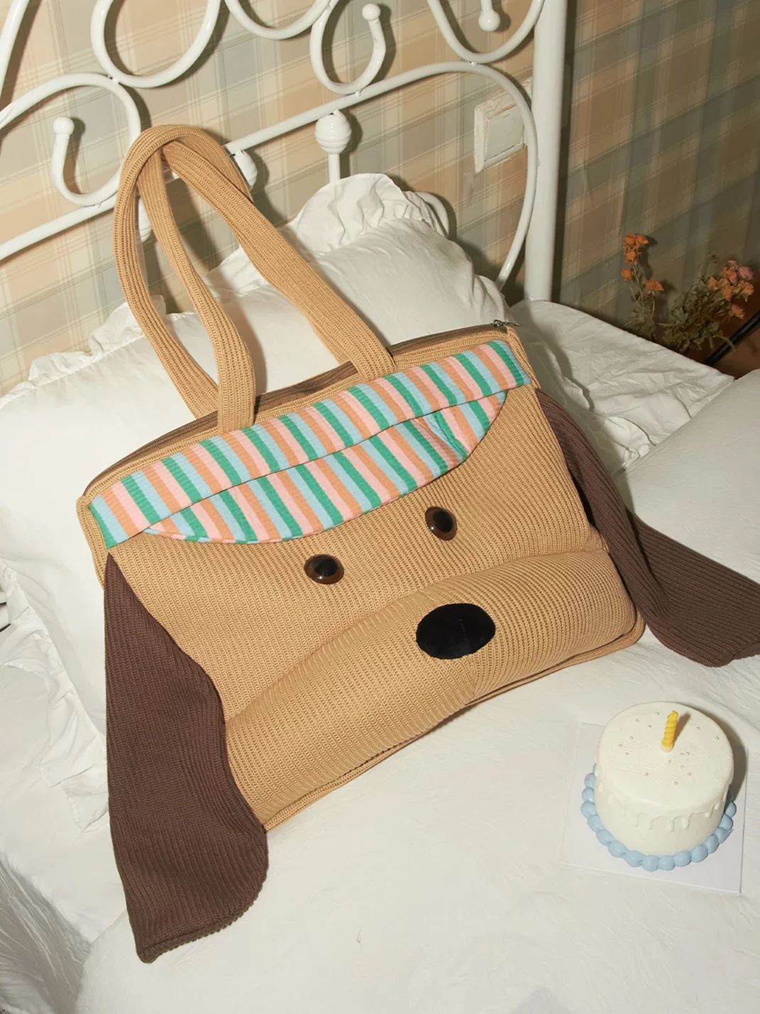 OhTODOG | Large Plush Dog-Shaped Tote Bag