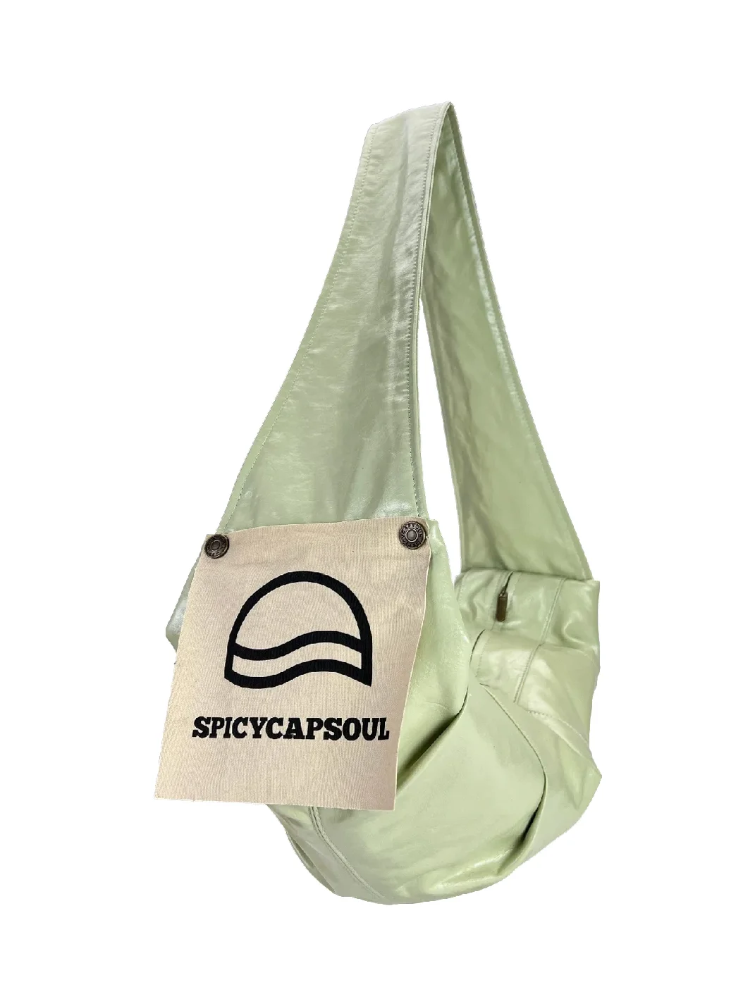 SpicyCapSoul | Vintage Waterproof Croissant Crossbody Shoulder Bag