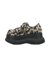 Puppet show | Leopard Print Platform Shoes