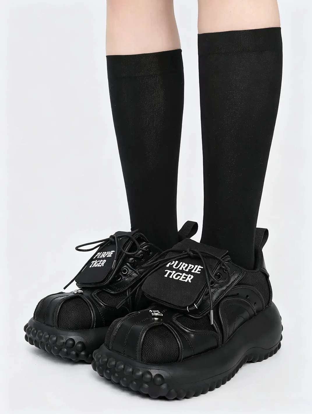 Puppet show | Retro Casual Platform Derby Shoes