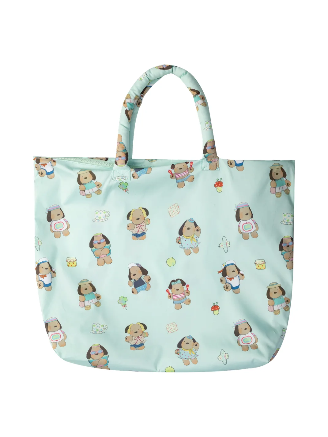 OhTODOG | Multicolor Printed Padded Tote Bag