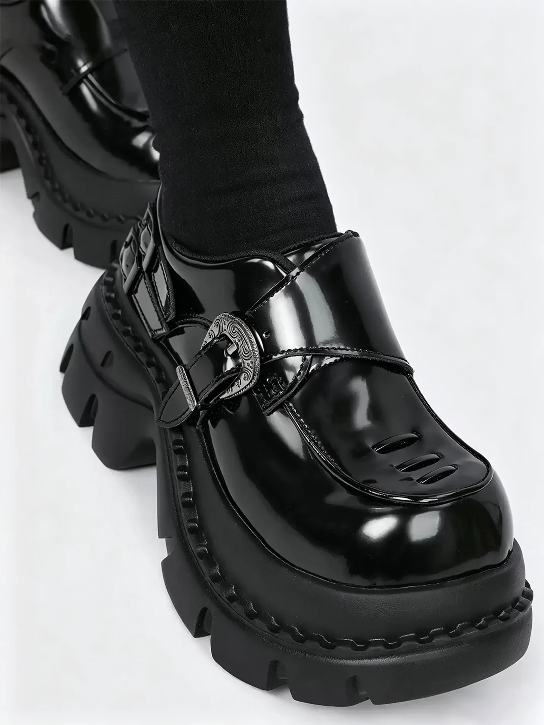 Puppet show | Chunky Heel Platform Loafers