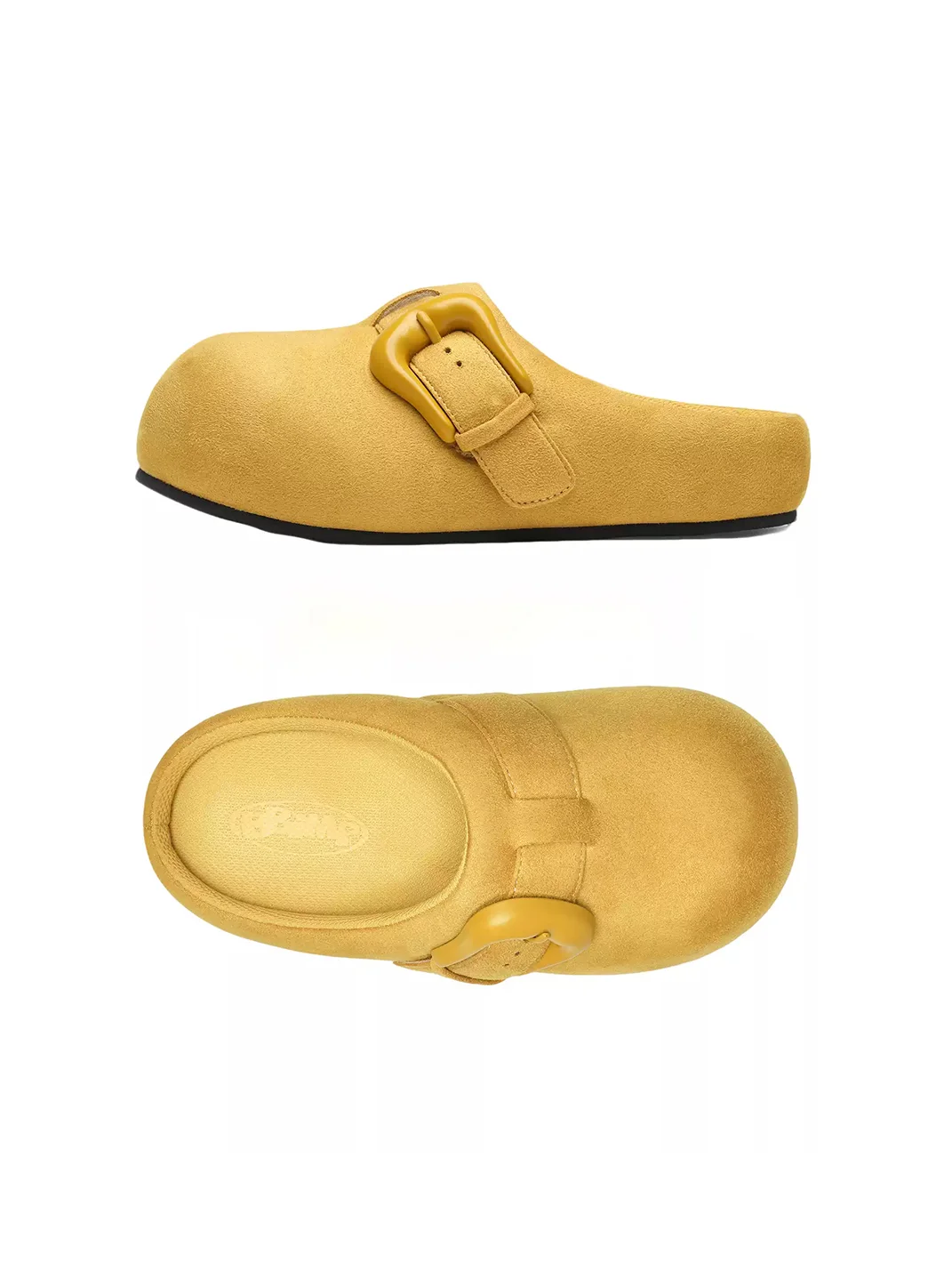 BBIMP | Closed-Toe Buckle Mule Slippers