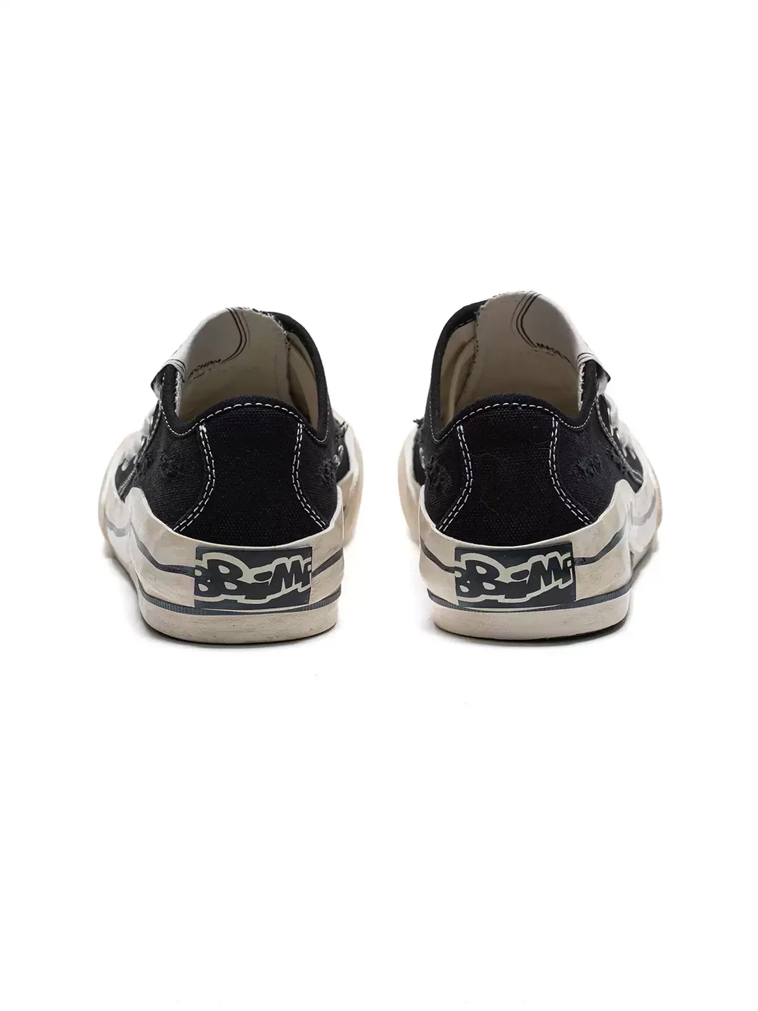 BBIMP | Distressed Low-Top Canvas Sneakers