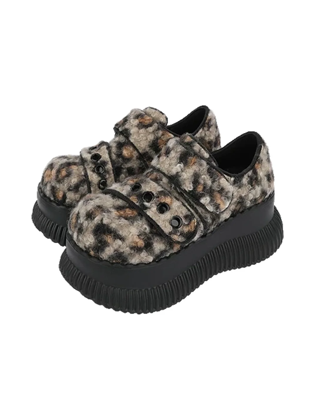 Puppet show | Leopard Print Platform Shoes