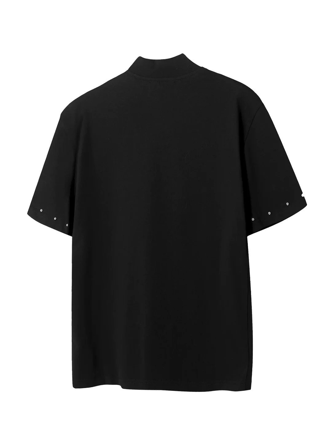 Dream Band | Punk Sheet Music Fitted Stand Collar T-Shirt
