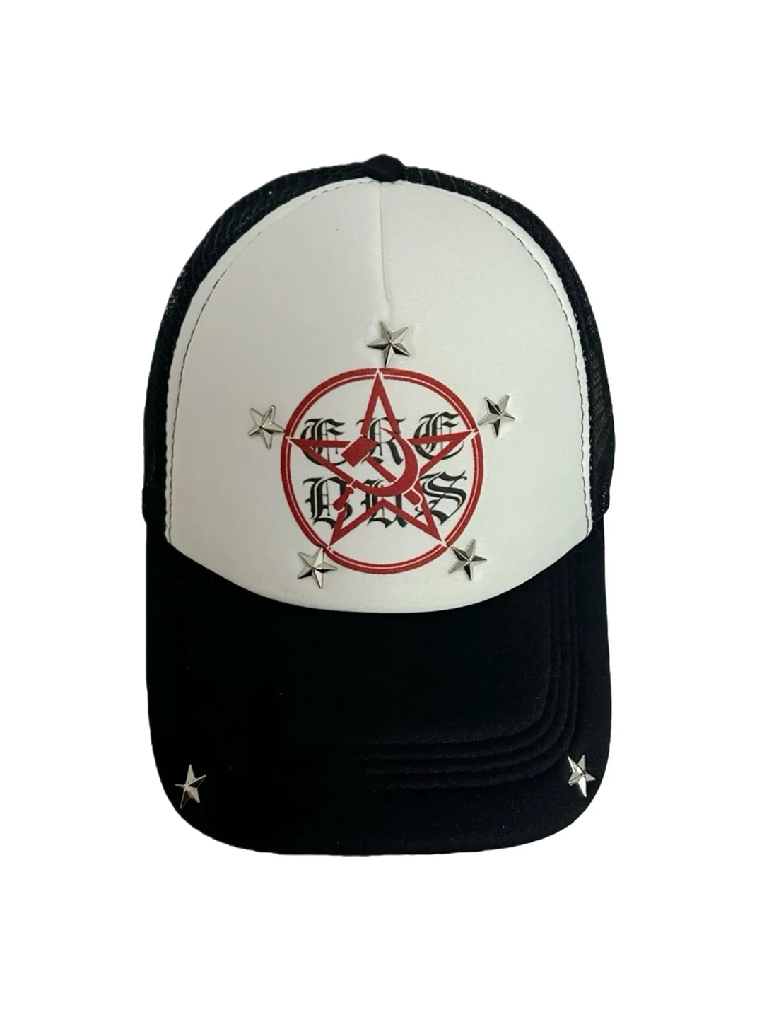FromTheErebus | Iron Star Studded Trucker Cap