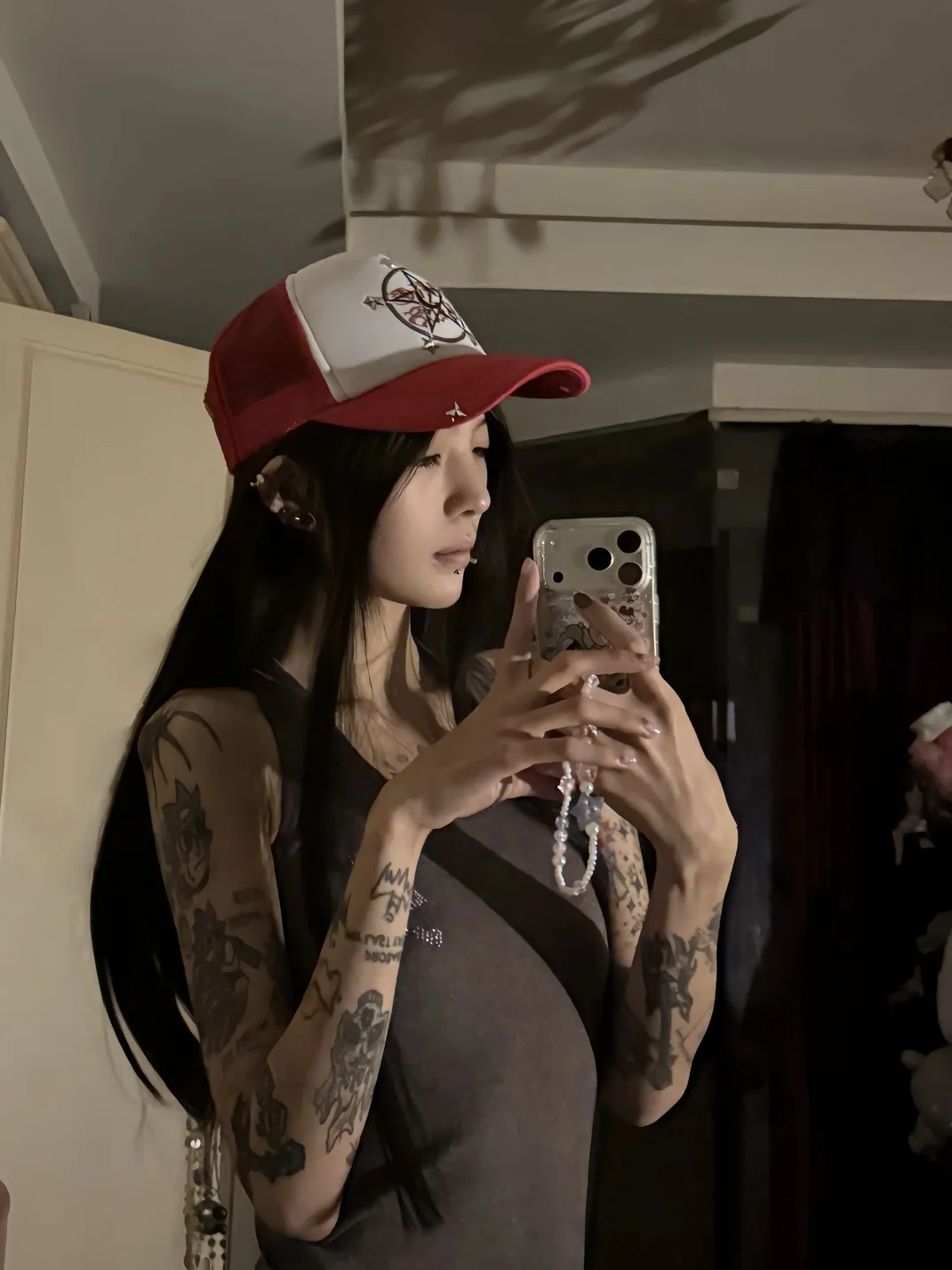 FromTheErebus | Iron Star Studded Trucker Cap