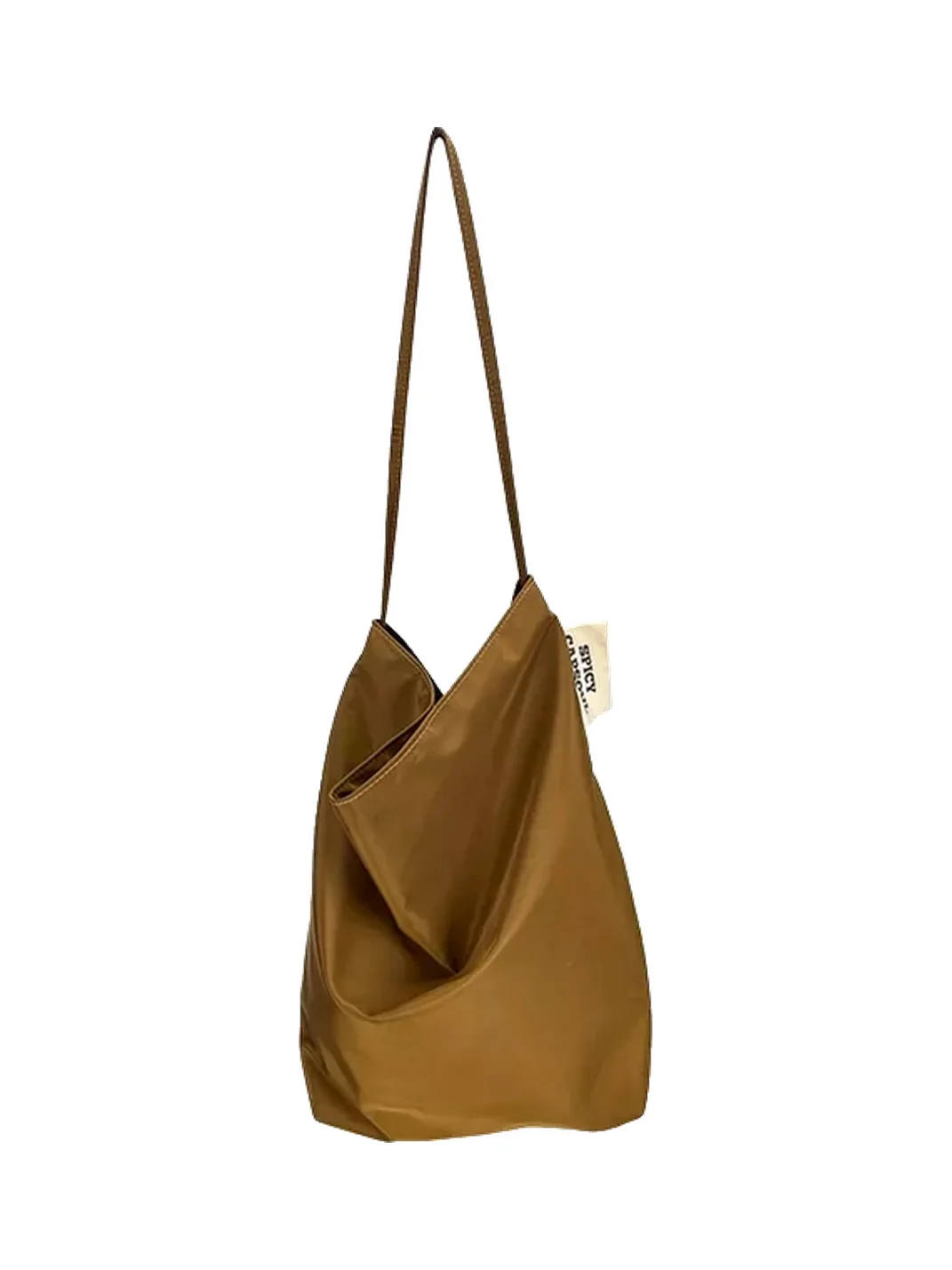 SpicyCapSoul | Minimalist Large Capacity Slouchy Shoulder Tote Bag