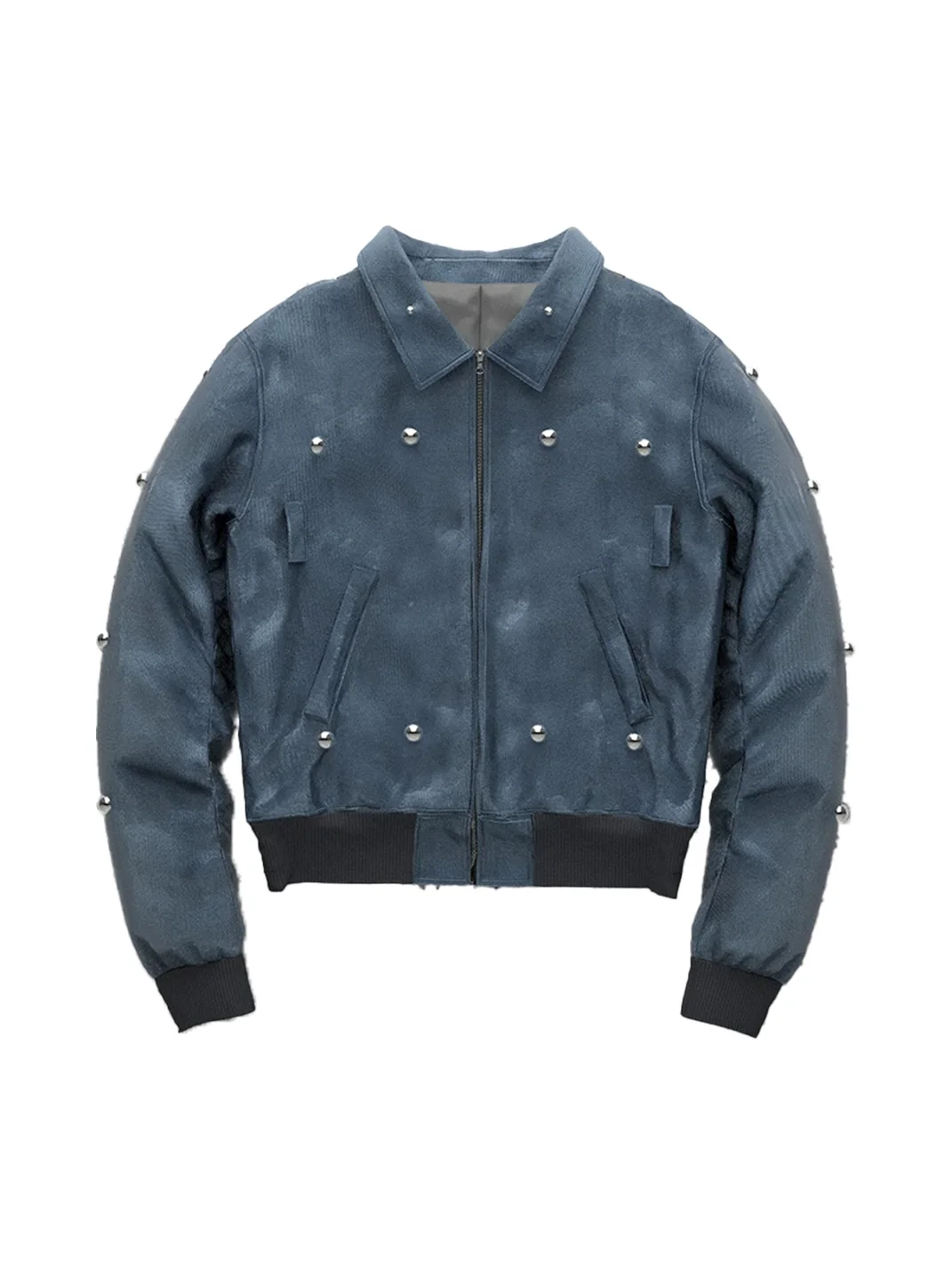 Dream Band | Cropped Padded MA-1 Jacket With Detachable Fur Collar