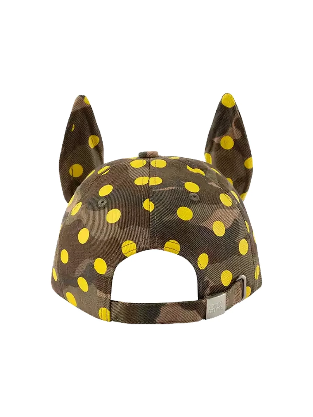 TWINBUTA | Camo Polka Dot Ear Baseball Cap