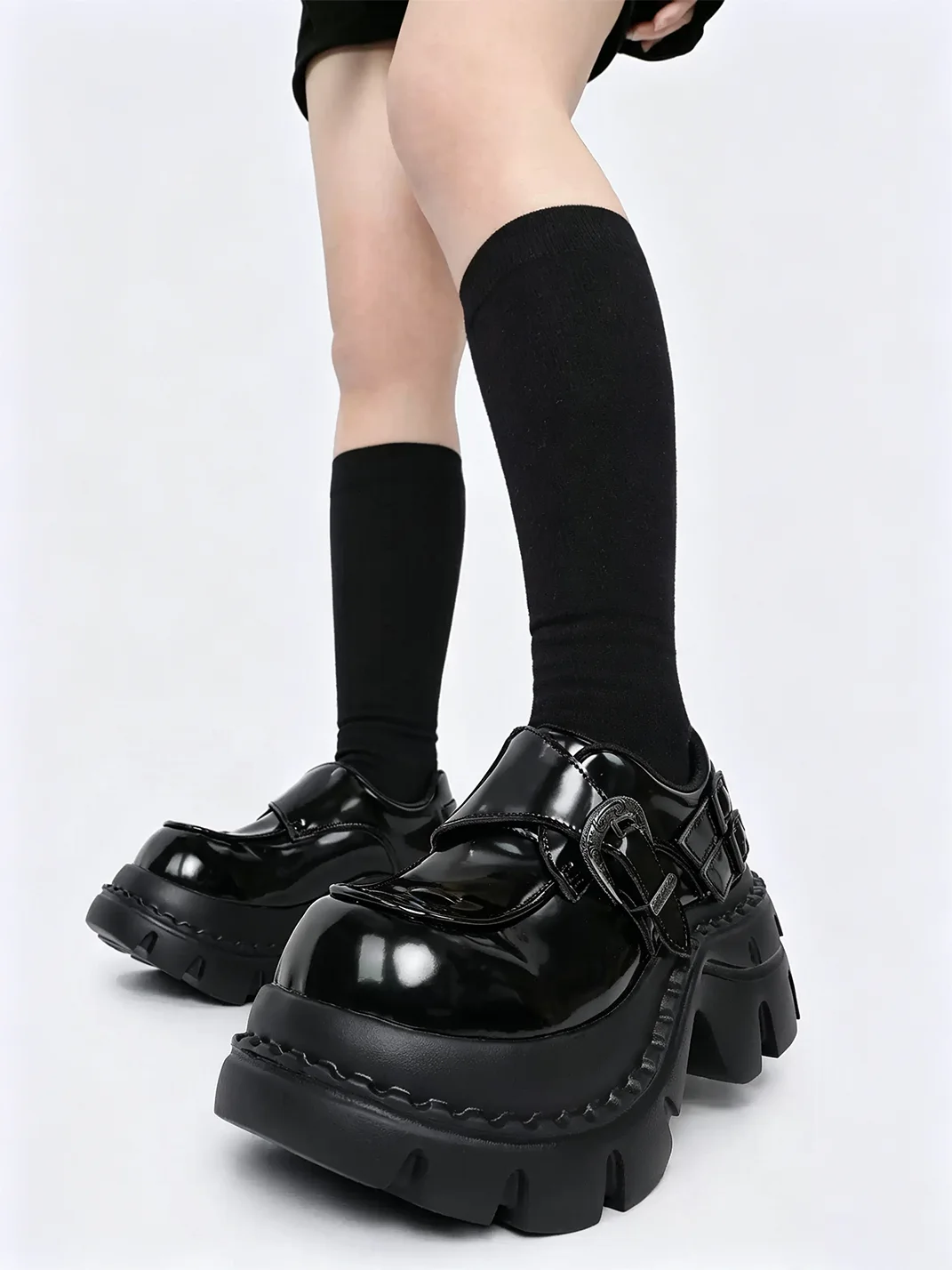 Puppet show | Chunky Heel Platform Loafers