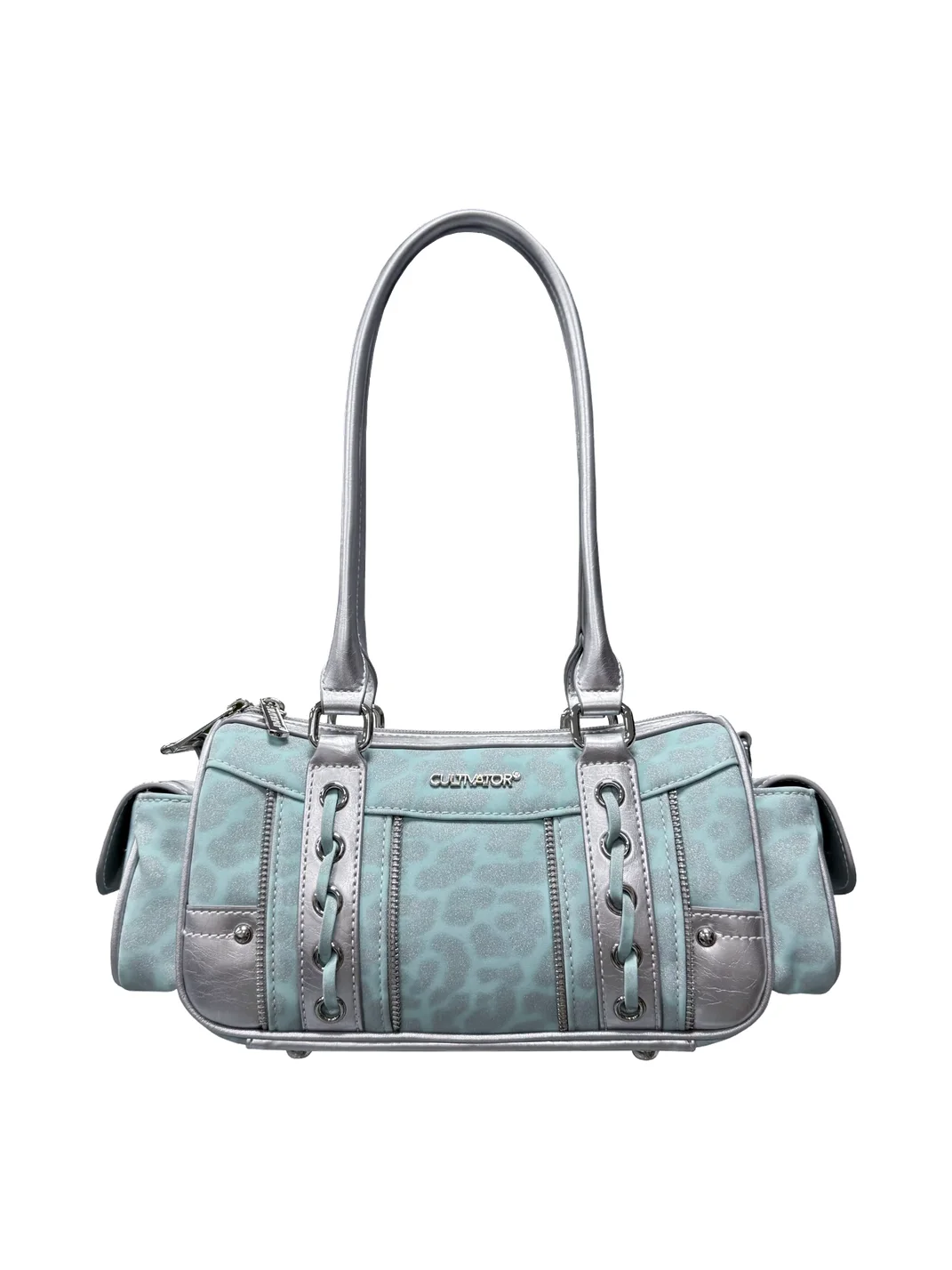 CULTIVATOR | Contrast Leopard Bowling Shoulder Bag