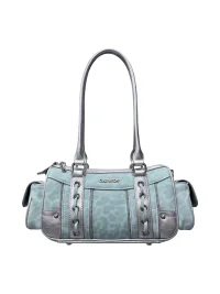 CULTIVATOR | Contrast Leopard Bowling Shoulder Bag