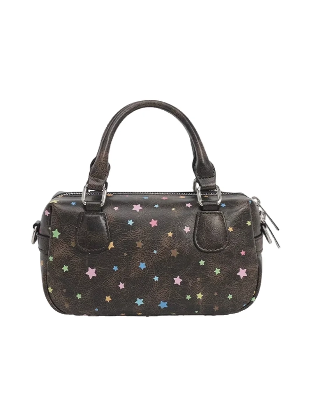 CULTIVATOR | Star Print Mini Boston Crossbody Bag