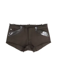 Flowers birds Market | Sequin Mini Skirt And Denim Shorts Set