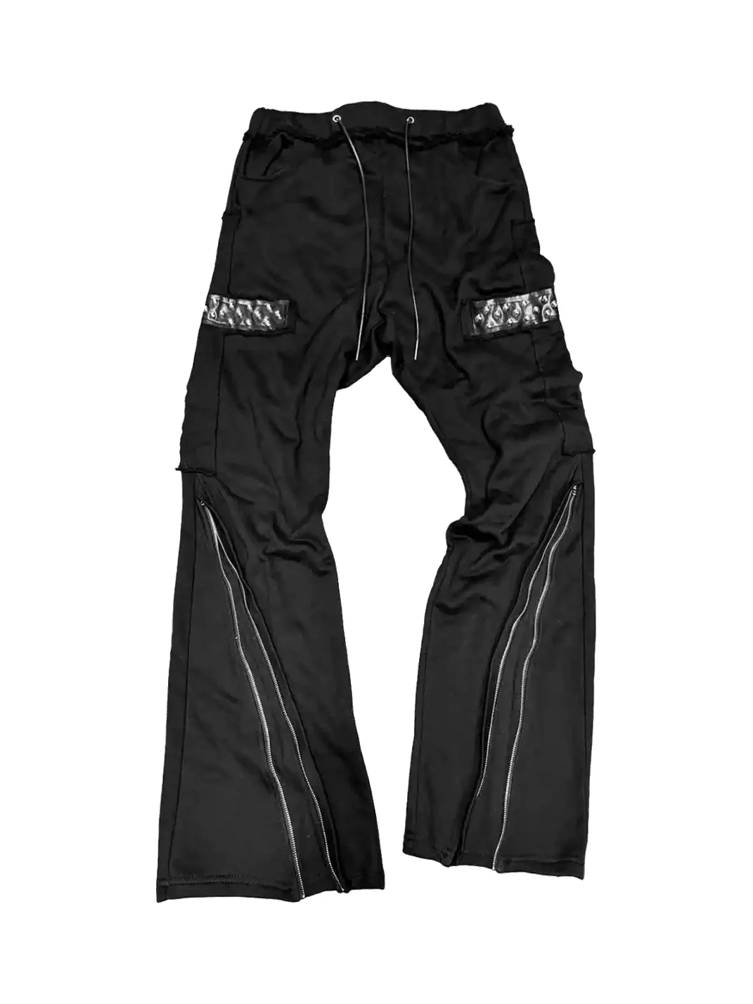 DETW | Studded Drawstring Flared Sweatpants