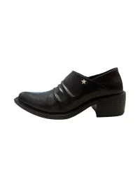 FromTheErebus | Star-Studded Ruched Ankle Boots