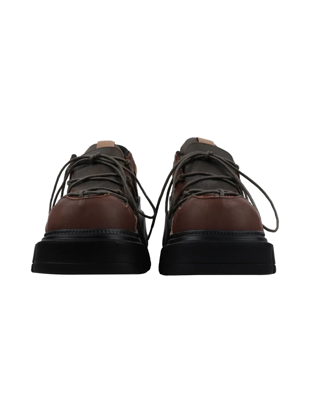 Enqo | Retro Platform Derby Shoes