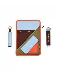 12Yotems | Multifunctional Two-Tone 14-Inch Laptop Backpack
