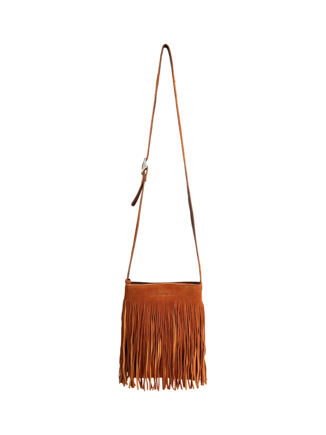 SpicyCapSoul | Calf Suede Bohemian Fringe Crossbody Bag
