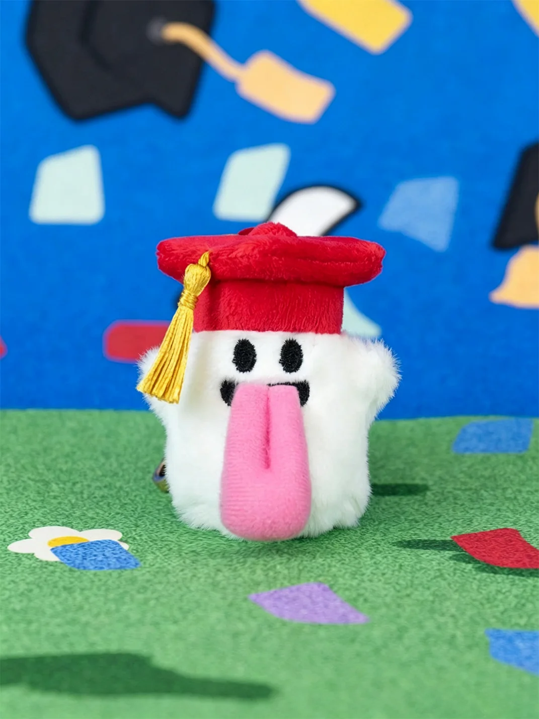 GRAF | Graduation Cap Ghost Plush Bag Charm