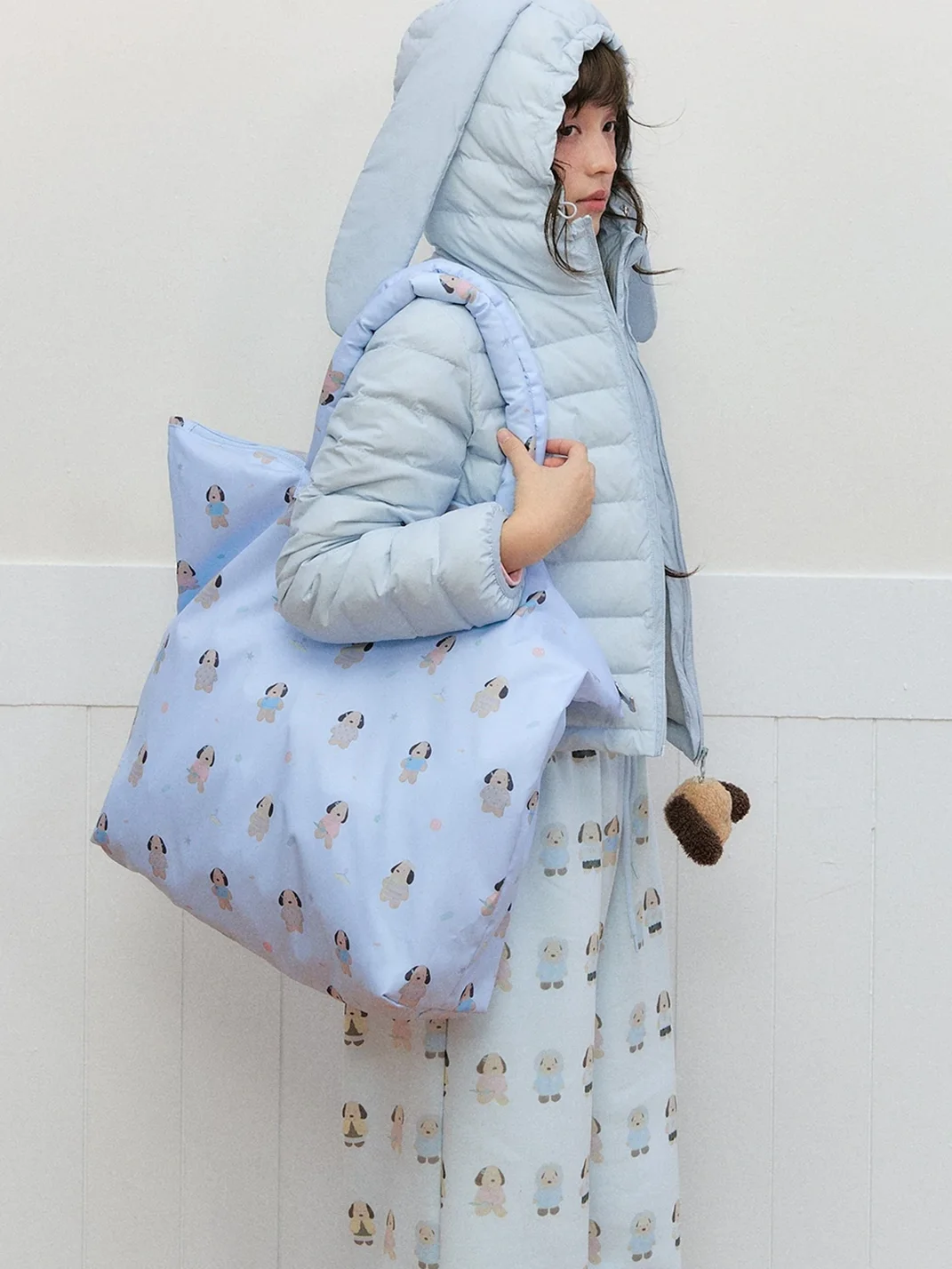 OhTODOG | Multicolor Printed Padded Tote Bag