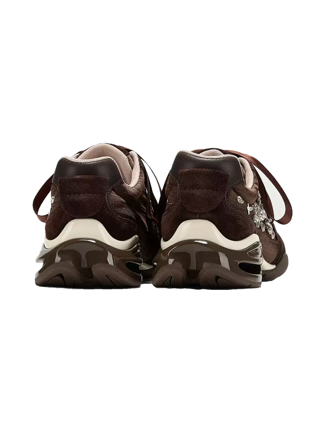 GGCC | Rhinestone Ballet Trainer Sneakers