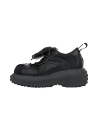 Puppet show | Retro Casual Platform Derby Shoes
