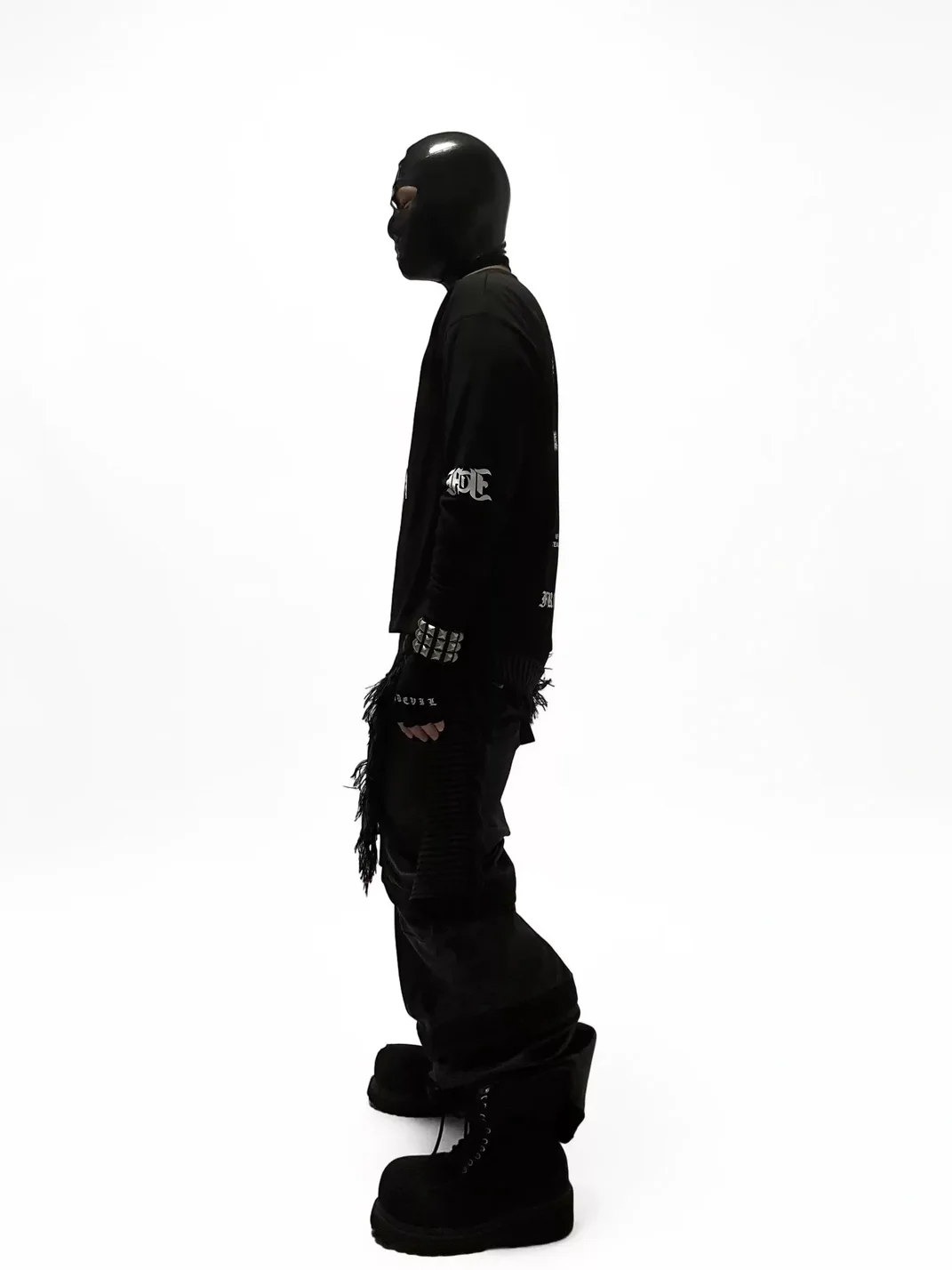 FromTheErebus | Boxy Long Sleeve Pistol Print Sweatshirt