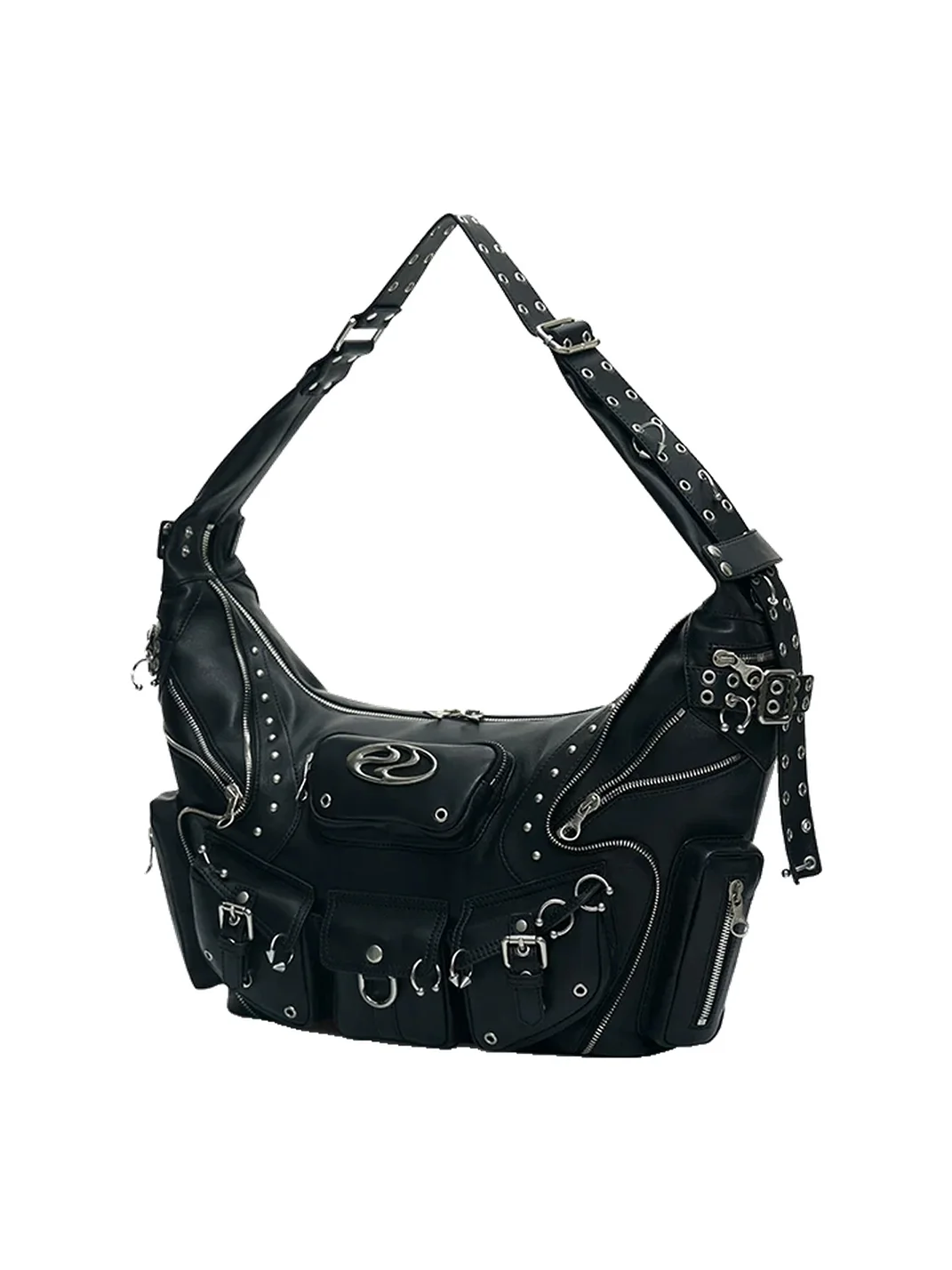 PERSONSOUL | Small Punk Sheepskin Shoulder Bag