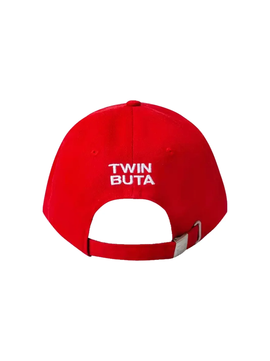 TWINBUTA | Contrast Embroidered Slogan Baseball Cap