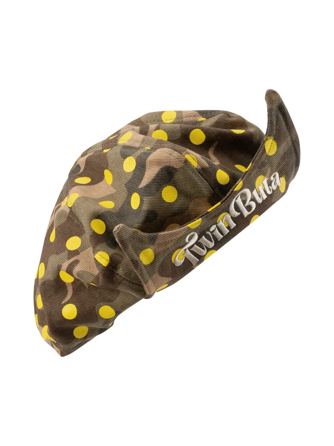 TWINBUTA | Camo Polka Dot Beret