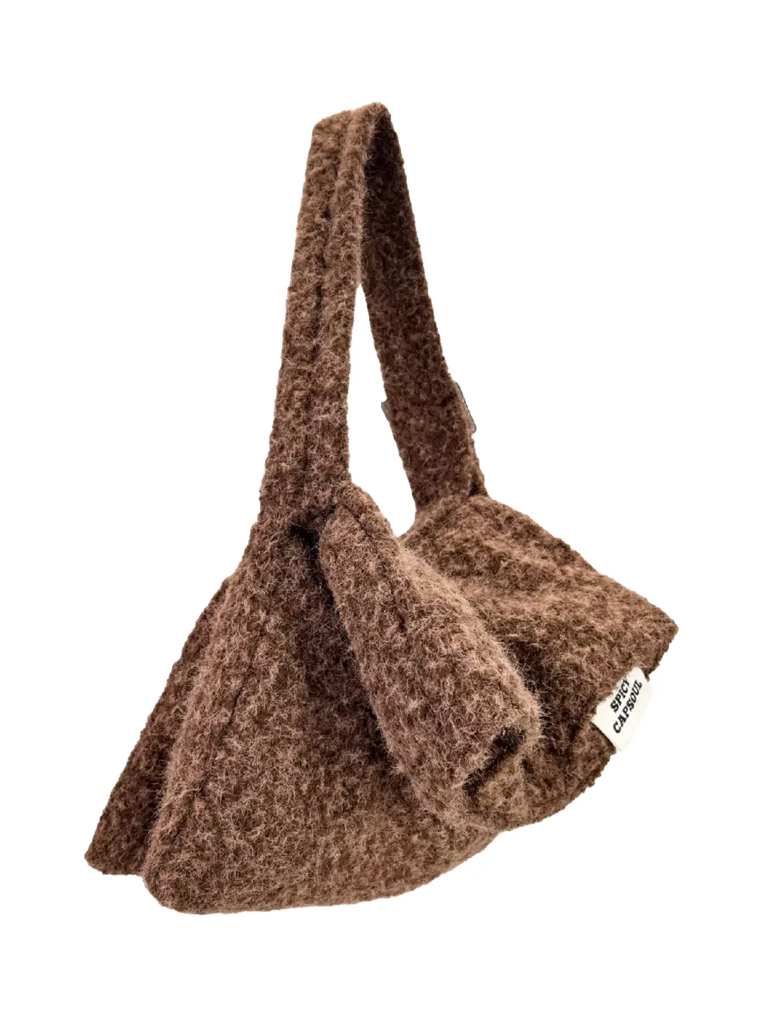 SpicyCapSoul | Foldover Plush Shoulder Crossbody Bag