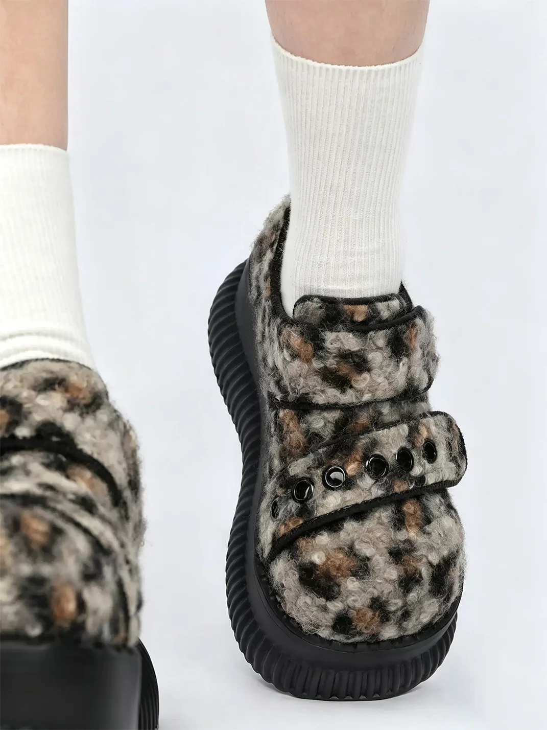 Puppet show | Leopard Print Platform Shoes